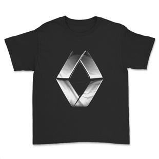 Renault Siyah Çocuk Tişörtü Unisex T-Shirt