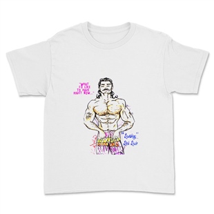 Rick Rude Beyaz Çocuk Tişörtü Unisex T-Shirt