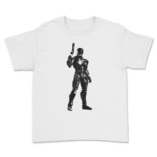 RoboCop Beyaz Çocuk Tişörtü Unisex T-Shirt