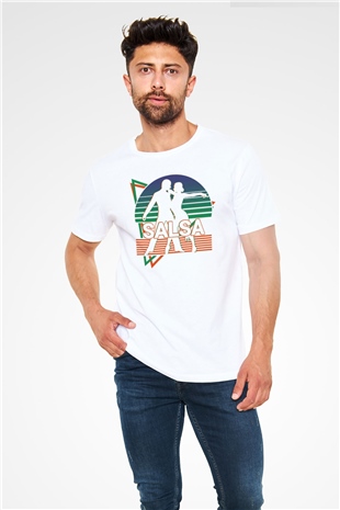 Salsa White Unisex T-Shirt