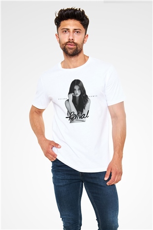 Selena Gomez Beyaz Unisex Tişört T-Shirt - TişörtFabrikası