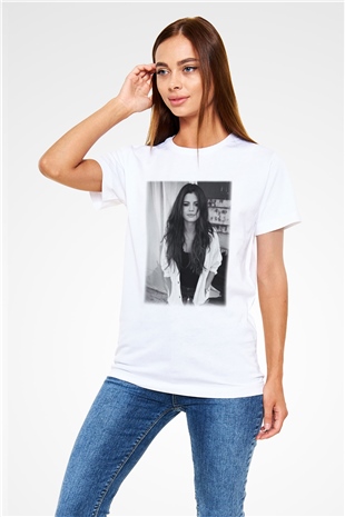 Selena Gomez White Unisex  T-Shirt - Tees - Shirts