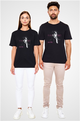 Selena Gomez Siyah Unisex Tişört T-Shirt - TişörtFabrikası