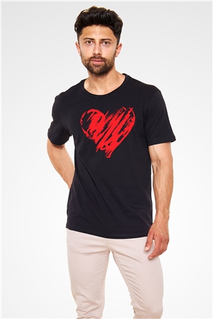 Valentines Day Black Unisex  T-Shirt