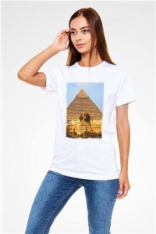 Sphinx White Unisex  T-Shirt