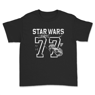 Star Wars Siyah Çocuk Tişörtü Unisex T-Shirt