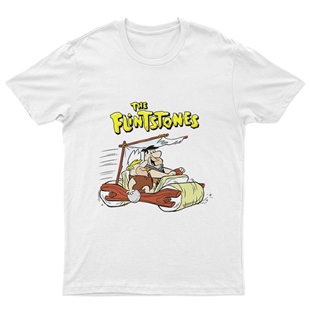 Taş Devri Flintstones Unisex Tişört T-Shirt ET466