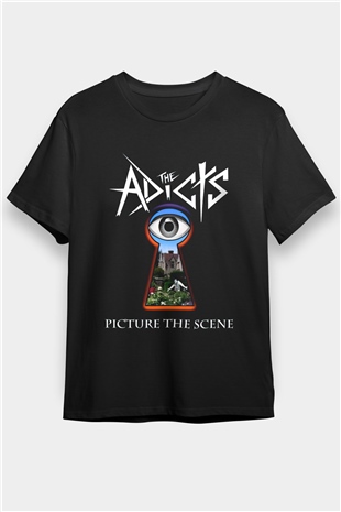 The Adicts Siyah Unisex Tişört T-Shirt - TişörtFabrikası