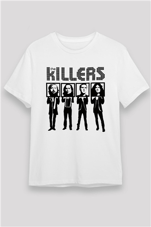 The Killers White Unisex  T-Shirt - Tees - Shirts
