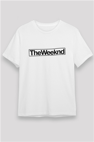 The Weeknd Beyaz Unisex Tişört T-Shirt - TişörtFabrikası