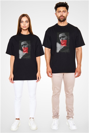 The Weeknd Siyah Unisex Oversize Tişört T-Shirt