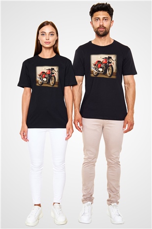 Triumph Siyah Unisex Tişört T-Shirt