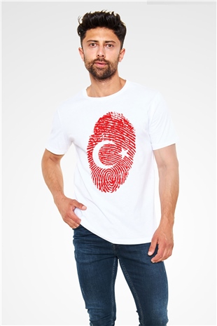 Turkey White Unisex T-Shirt