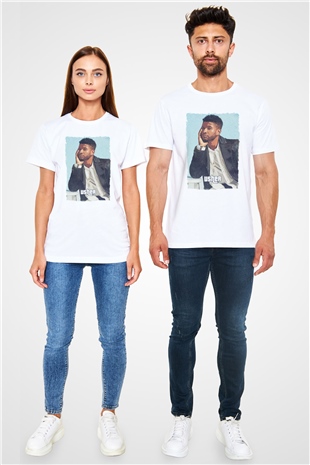 Usher White Unisex  T-Shirt - Tees - Shirts