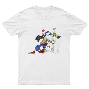 Varyemez Amca DuckTales Unisex Tişört T-Shirt ET456