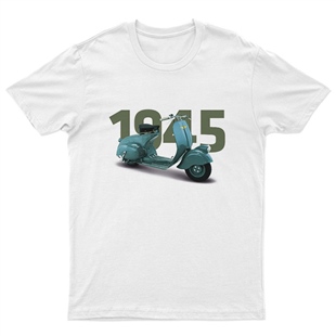 Vespa Unisex Tişört T-Shirt ET3419