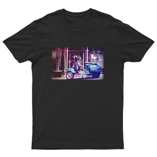 Vespa Unisex Tişört T-Shirt ET3420