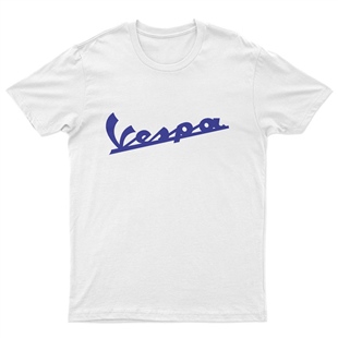 Vespa Unisex Tişört T-Shirt ET3422