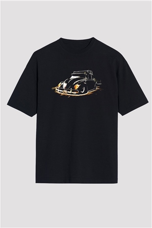 Volkswagen Siyah Unisex Tişört T-Shirt