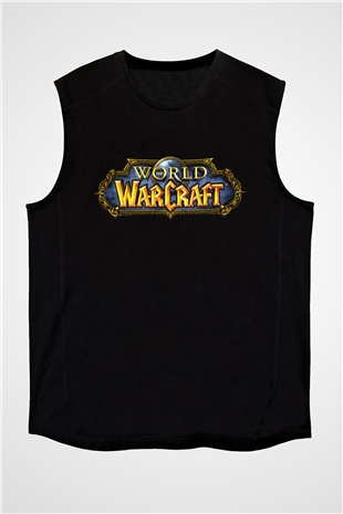 World of Warcraft Siyah Unisex Kolsuz Tişört